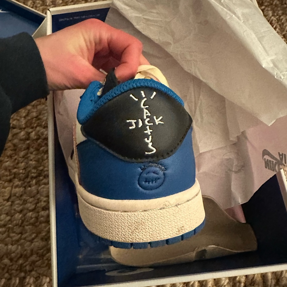 AIR JORDAN 1 LOW OG SP "Travis Scott - Fragment" size 8 men’s excellent cond